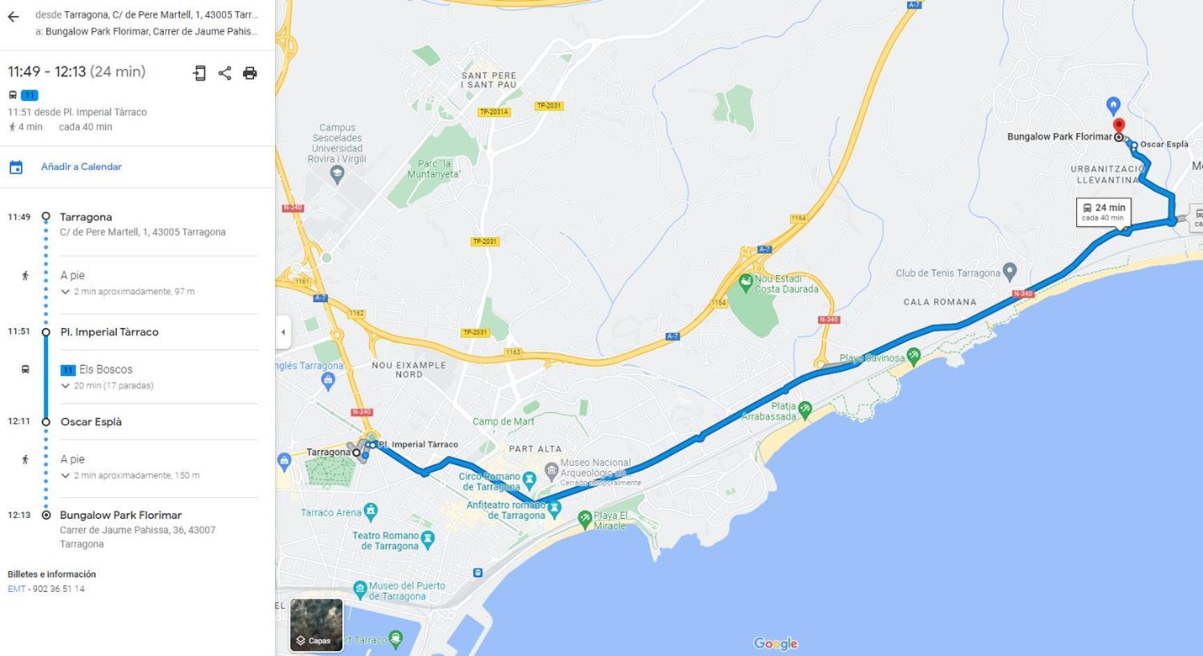 Acogedor Bungalow Park Florimar Tarragona Kültér fotó